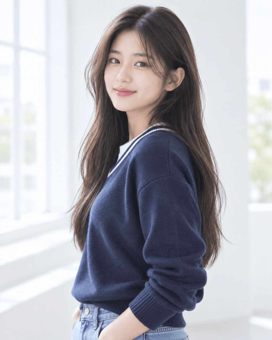 자신감 있는 청소년 Talent AI 예시