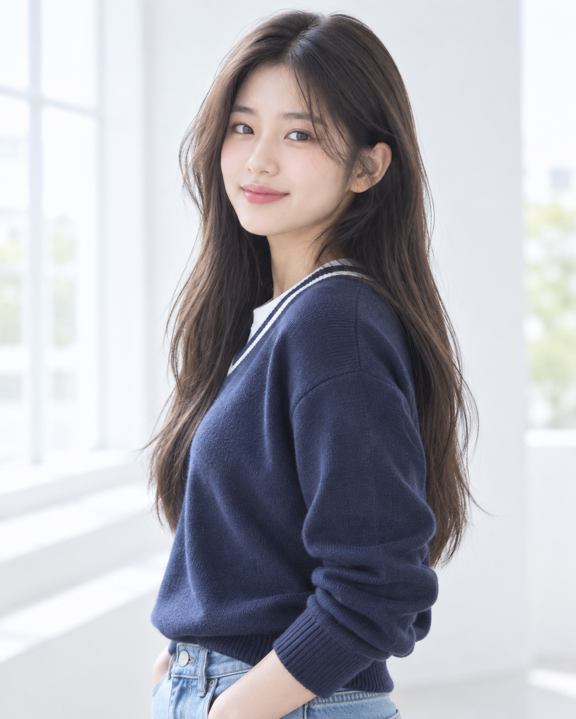 자신감 있는 청소년 Talent AI 예시